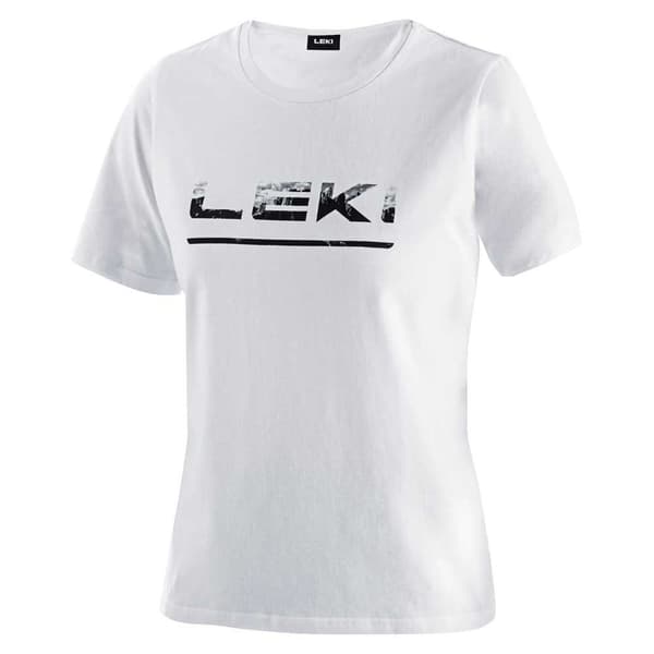 Leki Logo T-shirt Med Korta ärmar Vit L Kvinna