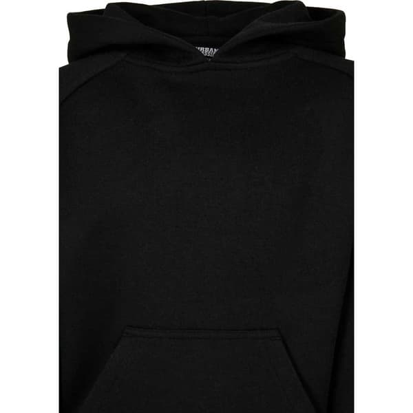 Urban Classics Blank Hættetrøje Sort 110-116 cm Dreng
