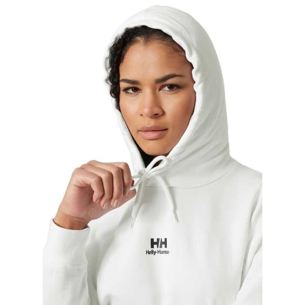 Helly Hansen Yu Tröja Med Huva Vit XS Kvinna