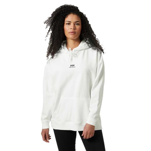 Helly Hansen Yu Tröja Med Huva Vit XS Kvinna