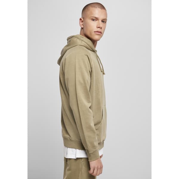 Urban Classics Overdyed Hættetrøje Grøn M Mand