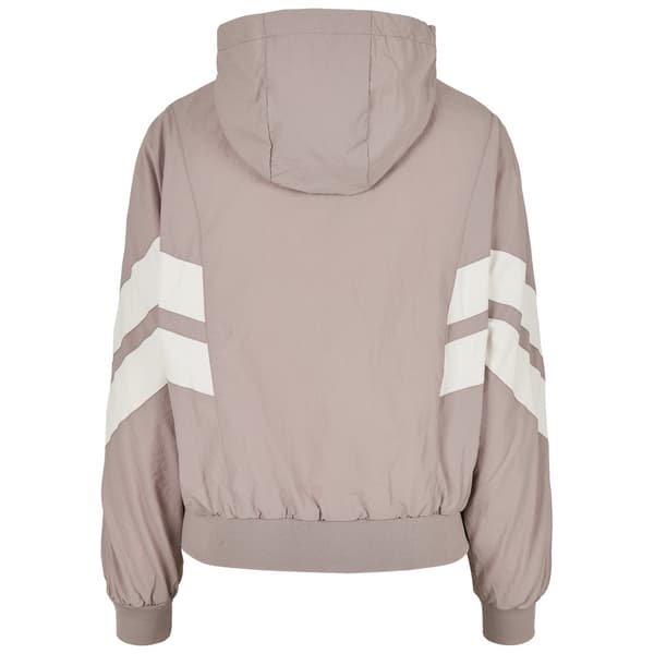 Urban Classics Crinkle Batwing Sweatshirt Rosa XL Kvinde