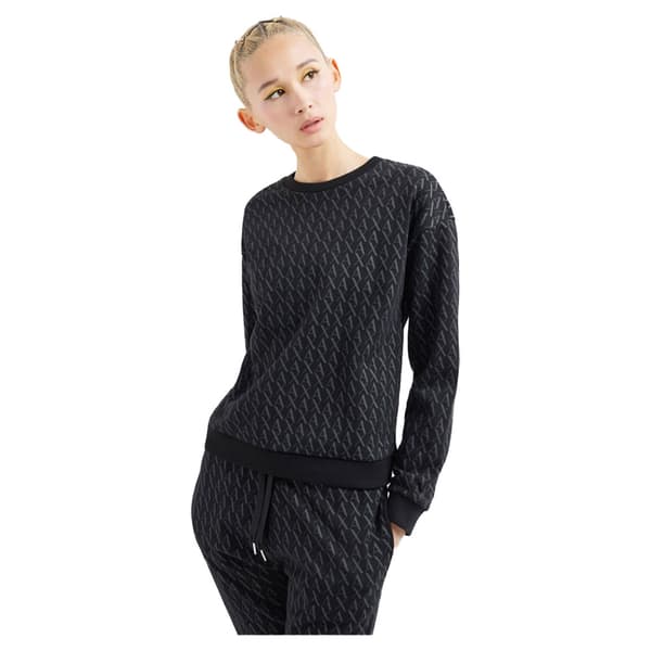 Armani Exchange 8nymlg_yje5z Tröja Svart L Kvinna