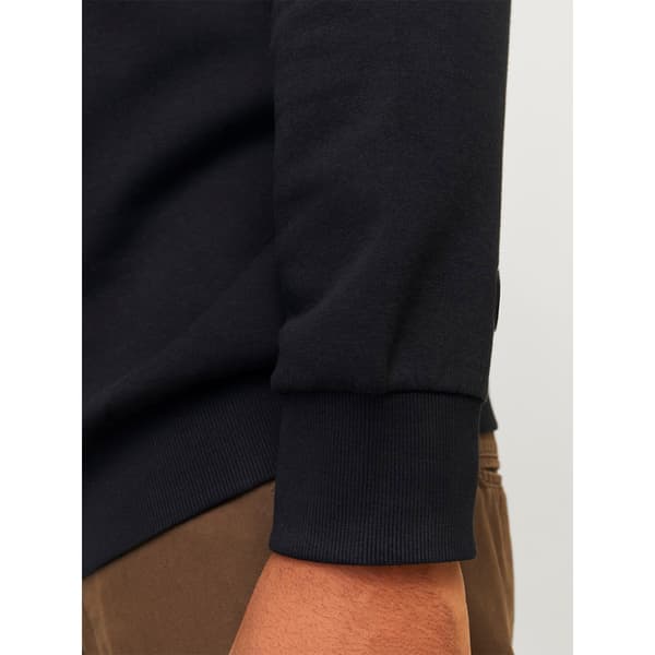 Jack & Jones Logo 2 Plus Size Huvtröja Svart 6XL Man