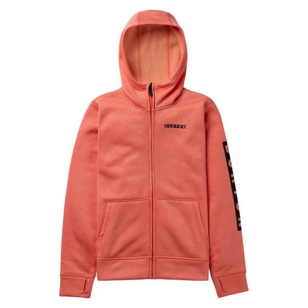 Burton Oak Kokovetoketjullinen Collegepaita Oranssi 6-7 Years Poika