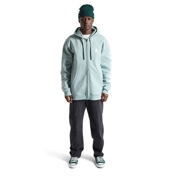 Burton Elite Kokovetoketjullinen Collegepaita Vihreä 2XL Mies