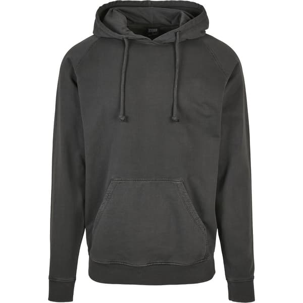 Urban Classics Overdyed Sweatshirt Sort S Mand