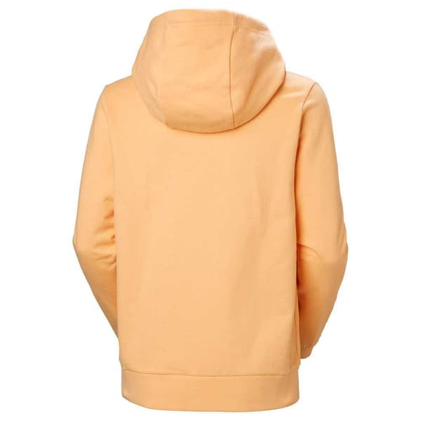 Helly Hansen Logo 2.0 Tröja Med Huva Orange M Kvinna