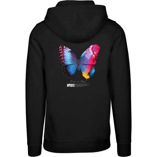 Mister Tee Become The Change Butterfly 2.0 Hættetrøje Sort M Mand