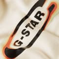 Miniatyrbild 7 av 7: G-star Old Skool Logo Loose Huvtröja Beige M Kvinna