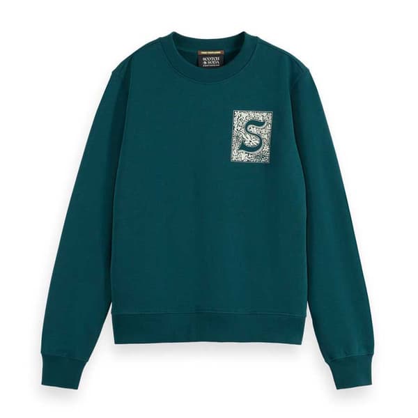 Scotch & Soda 178168 Collegepaita Vihreä XS Nainen