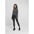 Miniatyrbillede 5 af 8: Urban Classics Turtleneck Chenille Big Sweatshirt Grå 4XL Kvinde