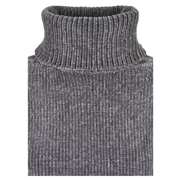 Urban Classics Turtleneck Chenille Big Sweatshirt Grå 4XL Kvinde