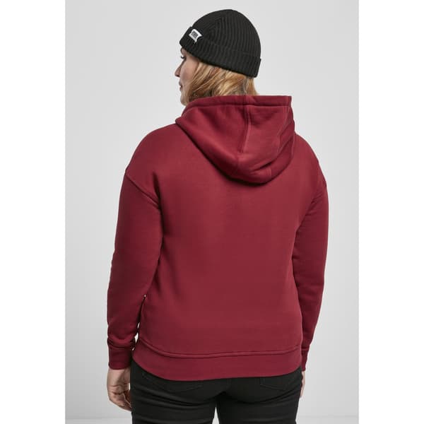Urban Classics Organic Big Sweatshirt Rød 4XL Kvinde