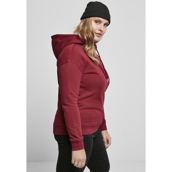 Urban Classics Organic Big Sweatshirt Rød 4XL Kvinde