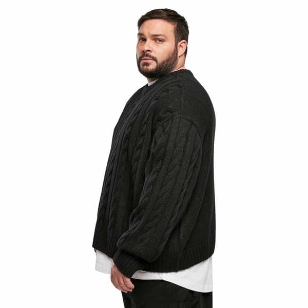 Urban Classics Boxy Sweatshirt Sort L Mand