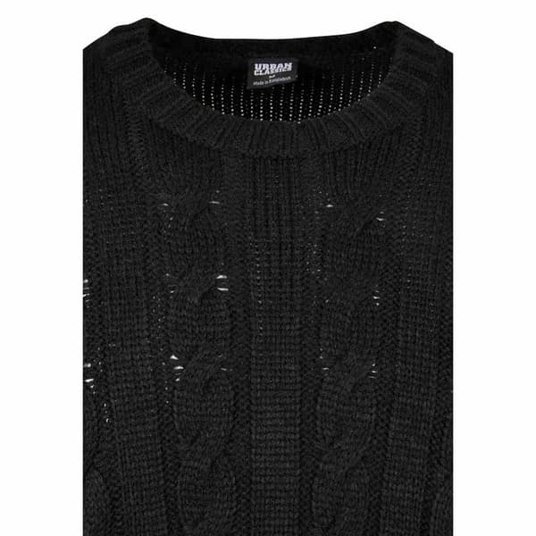 Urban Classics Boxy Sweatshirt Sort L Mand
