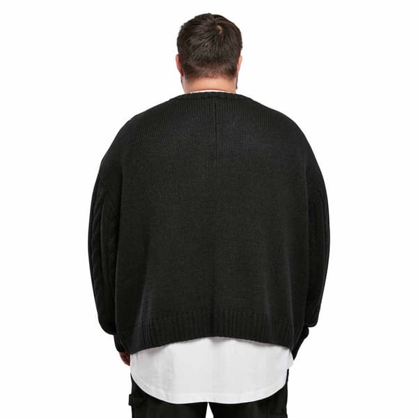 Urban Classics Boxy Sweatshirt Sort L Mand