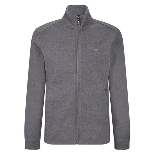 Boss Skaz Curved Sweatshirt Med Lynlås Grå 3XL Mand