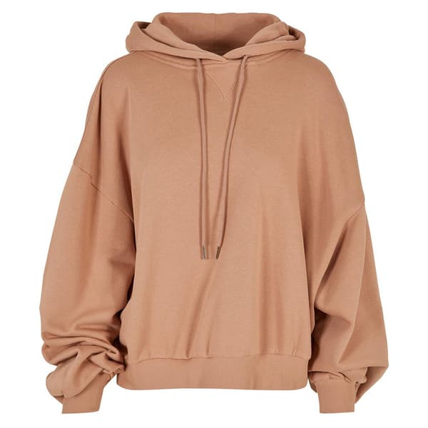Urban Classics Organic Oversized Terry Hættetrøje Beige XL-2XL Kvinde