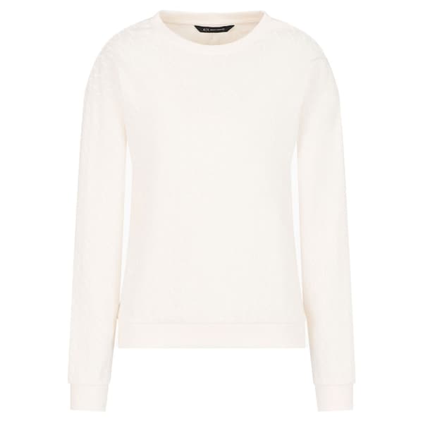 Armani Exchange 8nymlg_yje5z Tröja Vit XS Kvinna