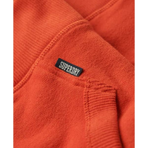 Superdry Essential Logo Huvtröja Orange M Man