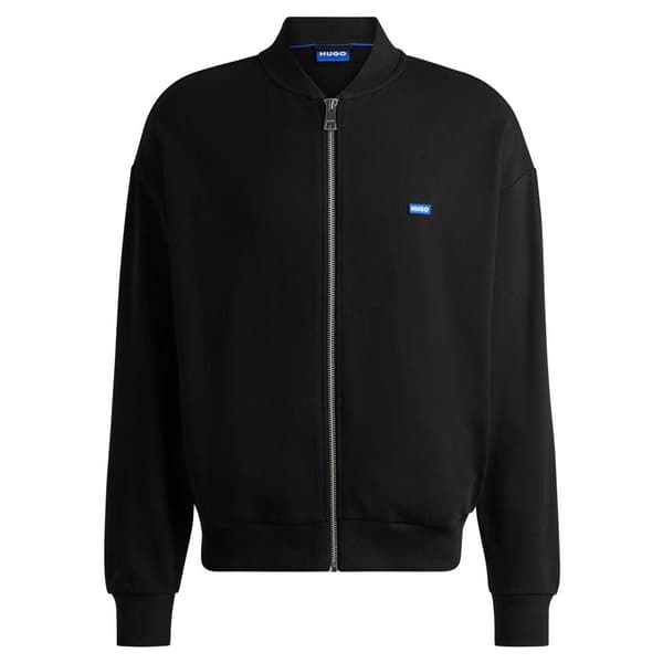 Hugo Narane Sweatshirt Med Dragkedja Svart L Man