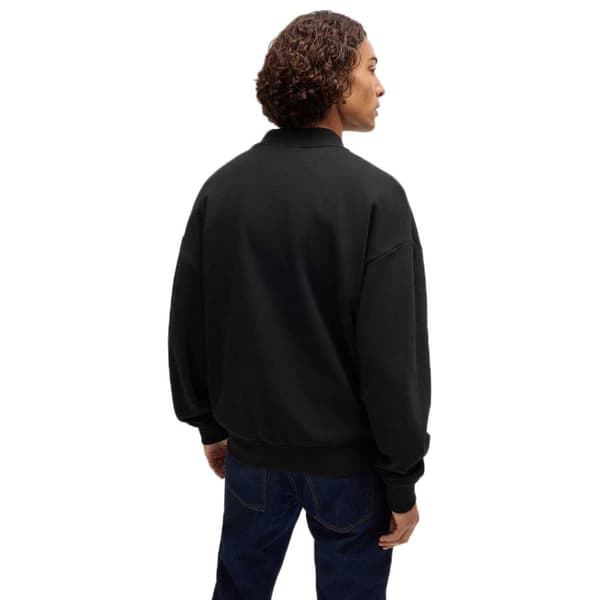 Hugo Narane Sweatshirt Med Dragkedja Svart L Man