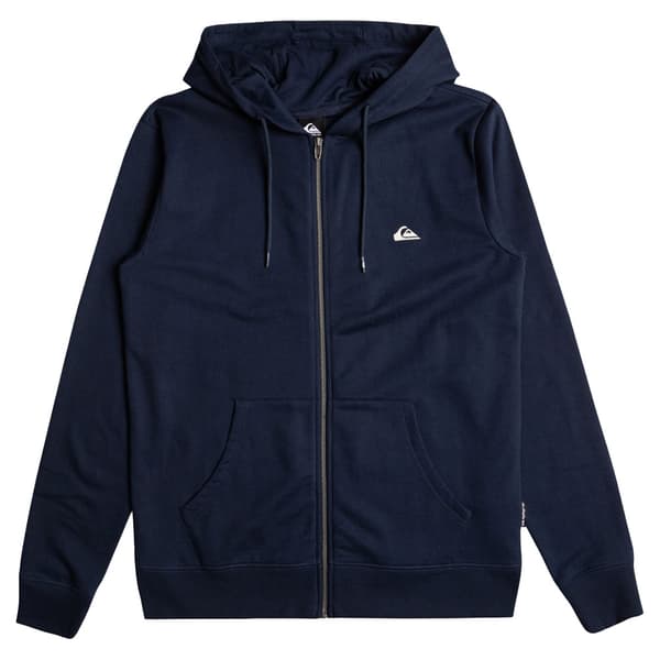 Quiksilver Basic Sweatshirt Med Dragkedja Blå 8 Years Pojke