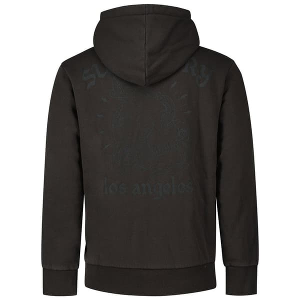 Superdry Tattoo Graphic Loose Sweatshirt Med Dragkedja Svart M Man