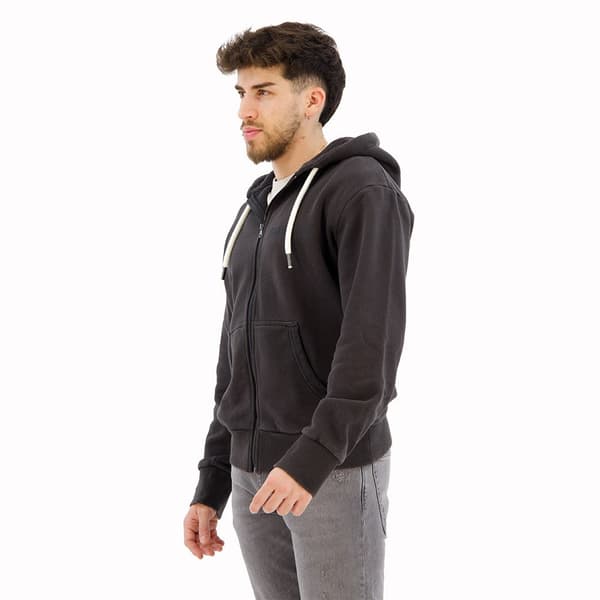 Superdry Tattoo Graphic Loose Sweatshirt Med Dragkedja Svart M Man