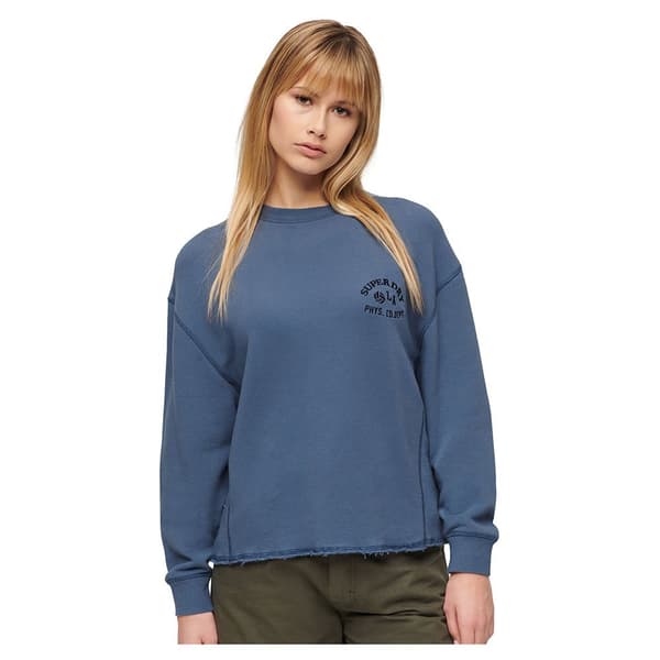 Superdry Essential Tröja Blå XS Kvinna