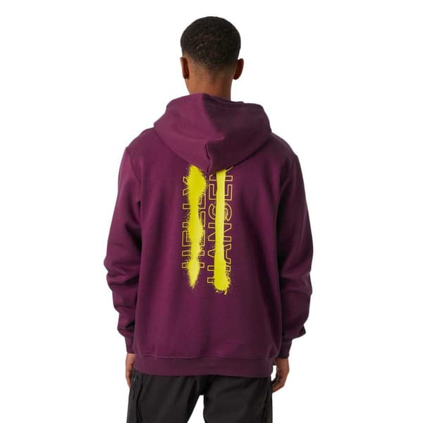 Helly Hansen Graphic Hættetrøje Lilla XL Mand