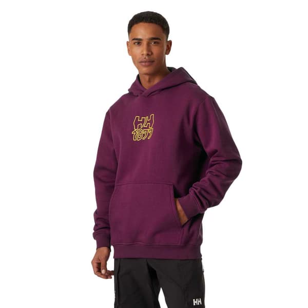 Helly Hansen Graphic Hættetrøje Lilla XL Mand