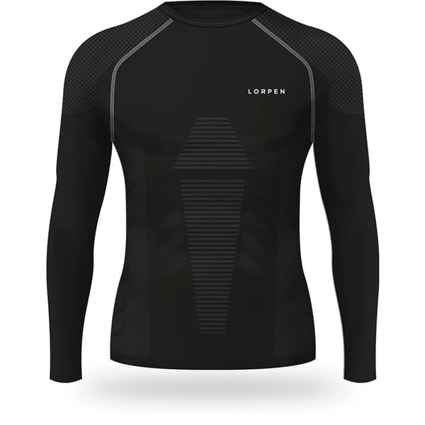 Lorpen Munia T-shirt Med Lång ärm Svart M Man