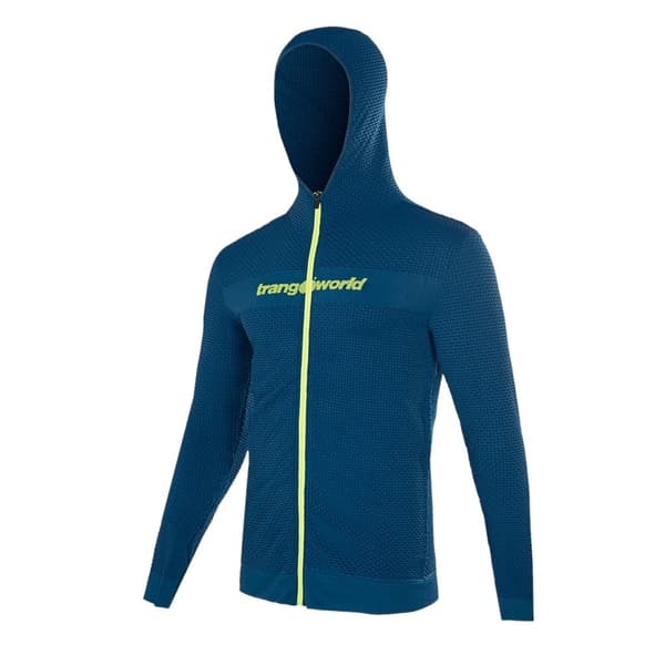 Trangoworld Lanes Sweatshirt Med Dragkedja Blå S Man