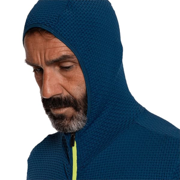 Trangoworld Lanes Sweatshirt Med Dragkedja Blå S Man