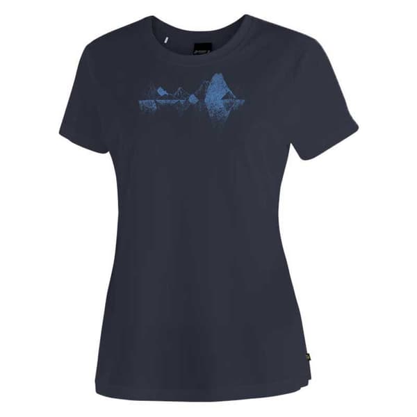 Maier Sports Tilia Pique W T-shirt Med Korta ärmar Blå S / Regular Kvinna