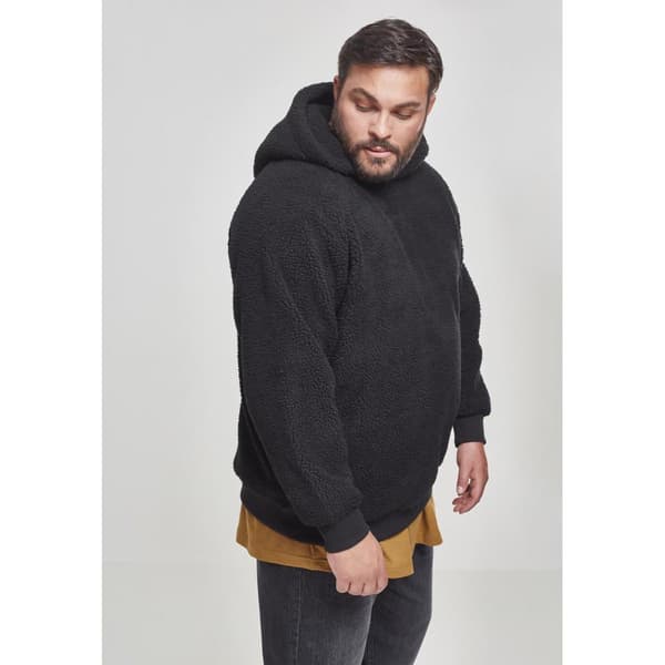 Urban Classics Sherpa Gt Sweatshirt Sort 5XL Mand
