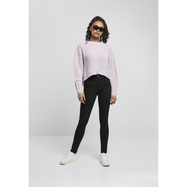 Urban Classics Wide Oversizeer Big Sweatshirt Lilla 3XL Kvinde