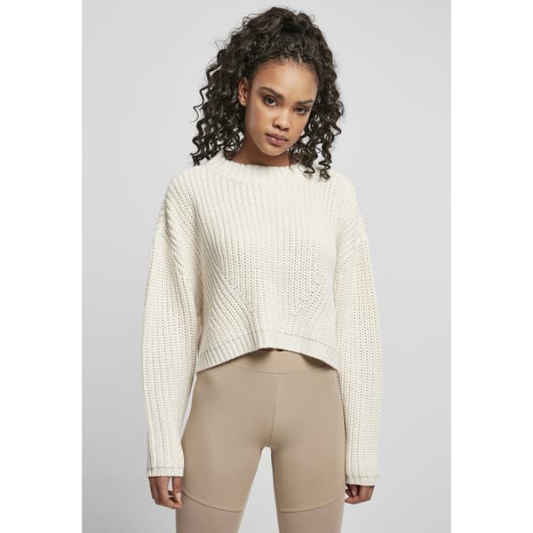 Urban Classics Wide Oversizeer Big Sweatshirt Hvid 2XL Kvinde