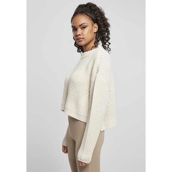 Urban Classics Wide Oversizeer Big Sweatshirt Hvid 2XL Kvinde
