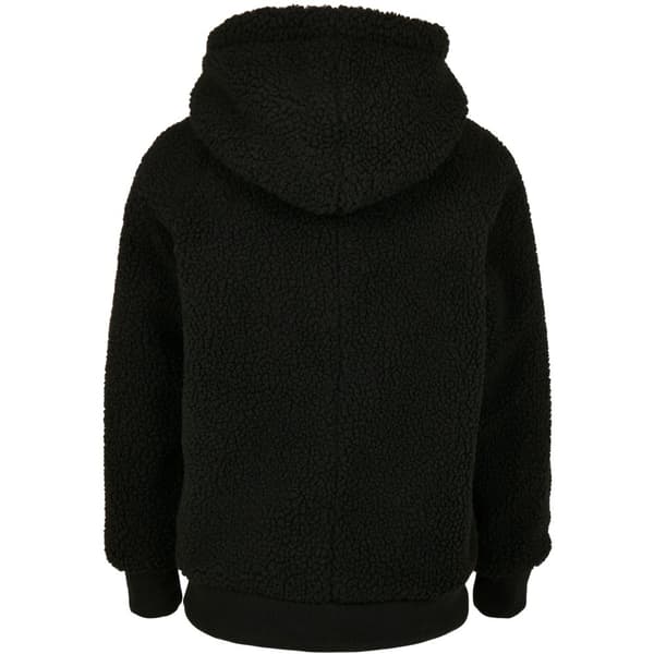 Urban Classics Sherpa Hættetrøje Sort 122-128 cm Dreng