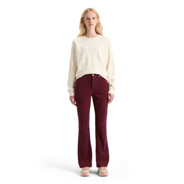 Scotch & Soda Flock Aop Sweatshirt Beige L Kvinde