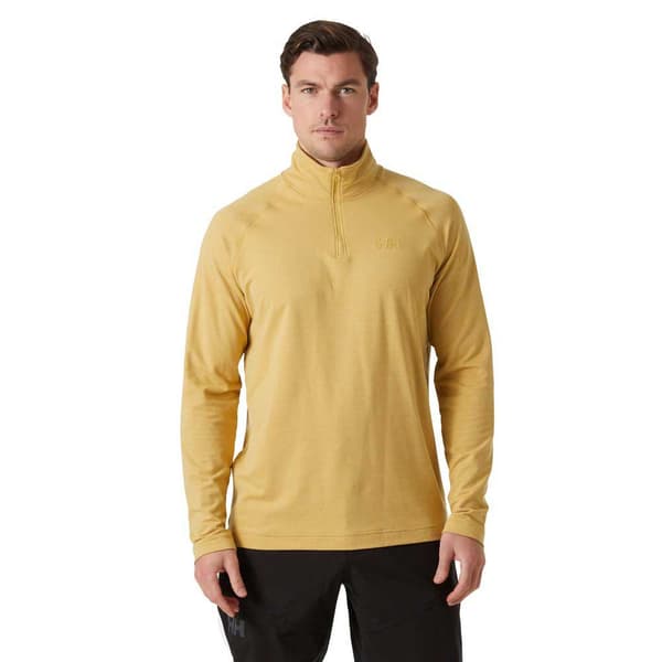 Helly Hansen Verglas Halv Lynlås Sweatshirt Gul M Mand