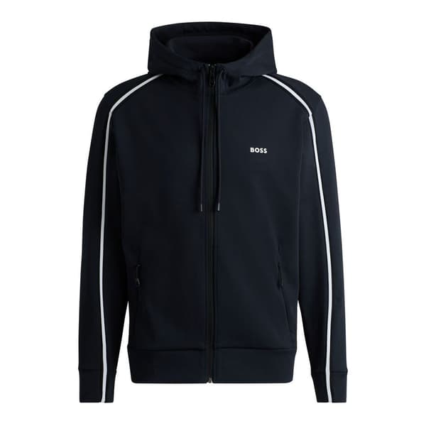Boss Saggy 1 Sweatshirt Med Lynlås Sort 2XL Mand