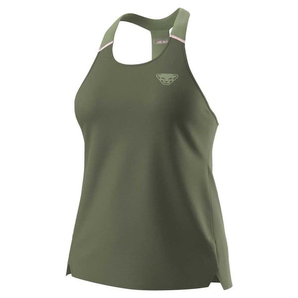 Dynafit Sky ærmeløs T-shirt Grøn XL Kvinde
