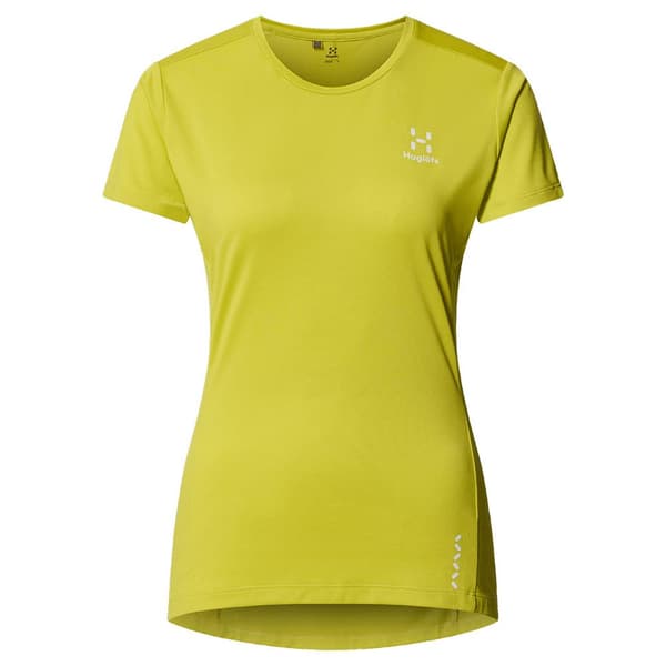 Haglofs L.i.m Tech T-shirt Med Korta ärmar Gul L Kvinna