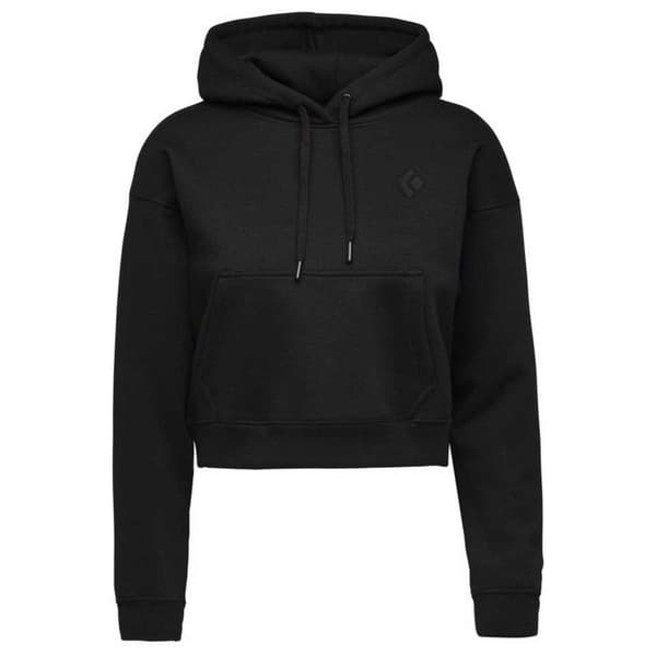 Black Diamond Crop Huppari Musta L Nainen