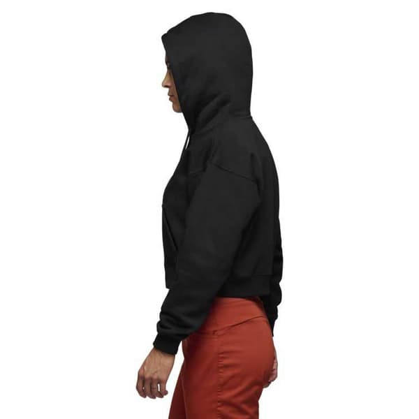 Black Diamond Crop Huppari Musta L Nainen